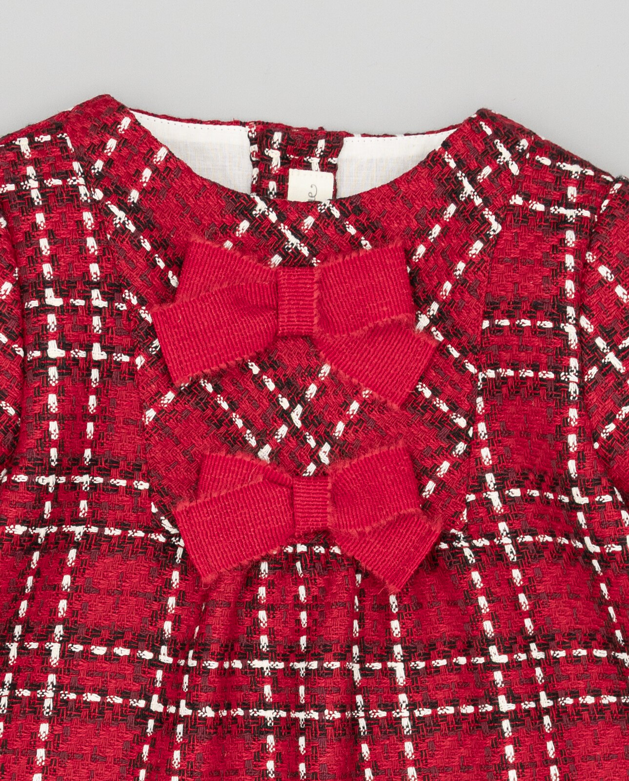 Vestido Infantil Vermelho-3