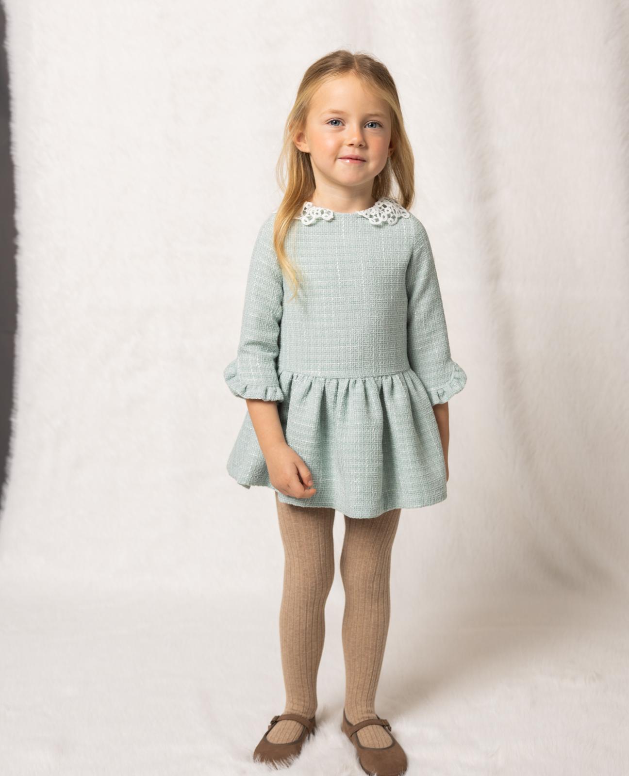 Imagem 0 de Vestido Infantil de Estrutura em Verde