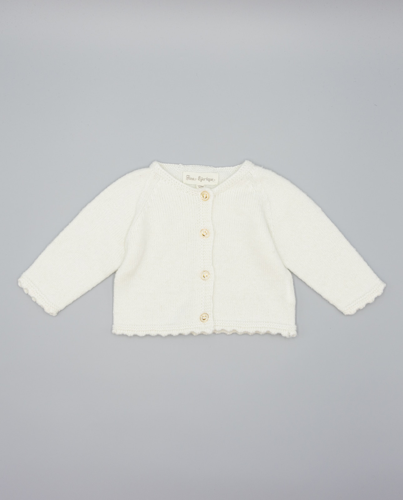 Imagem 0 de Casaco para Bebé de Malha com Botão Joia