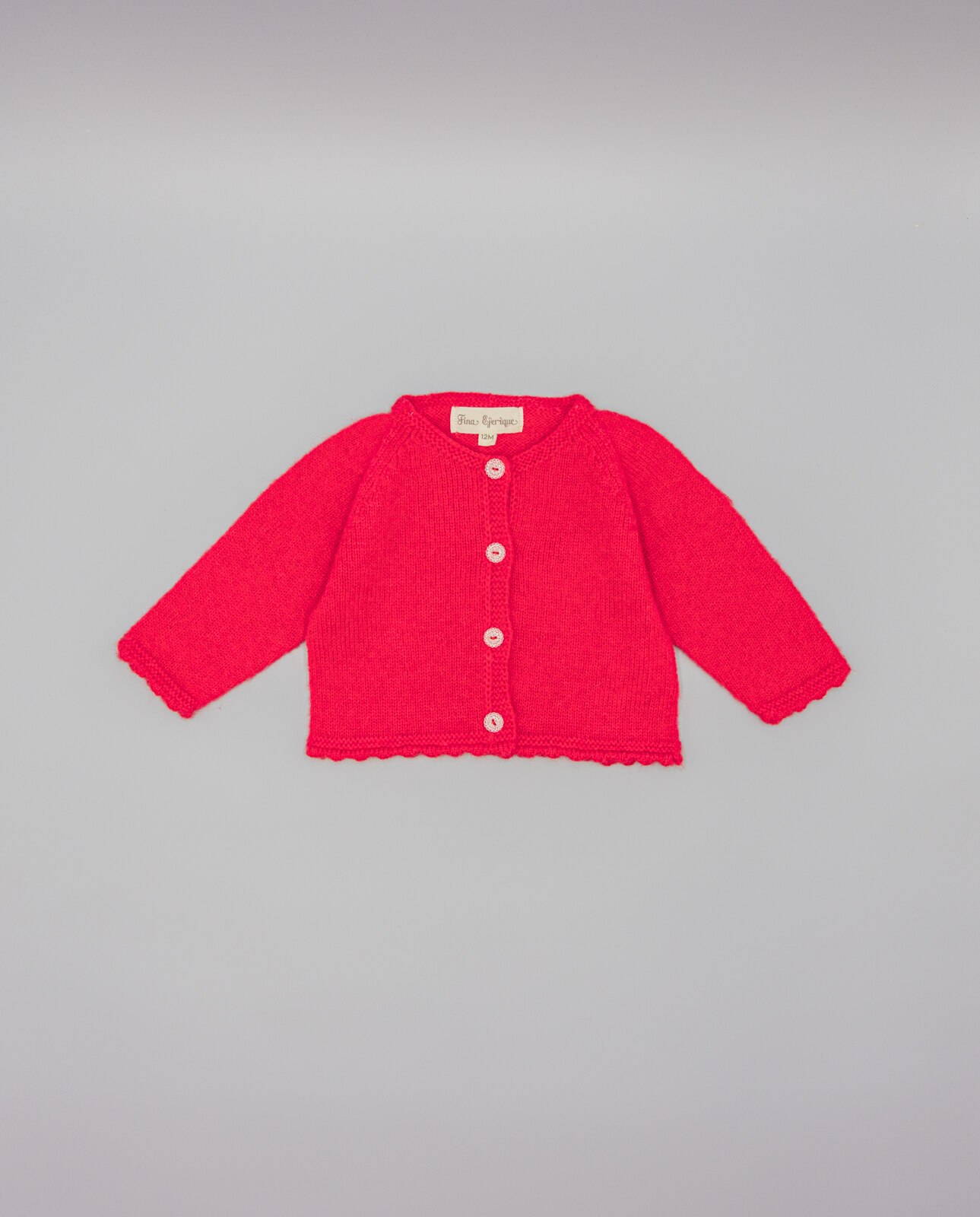 Imagem 0 de Casaco para Bebé de Malha com Botão Joia