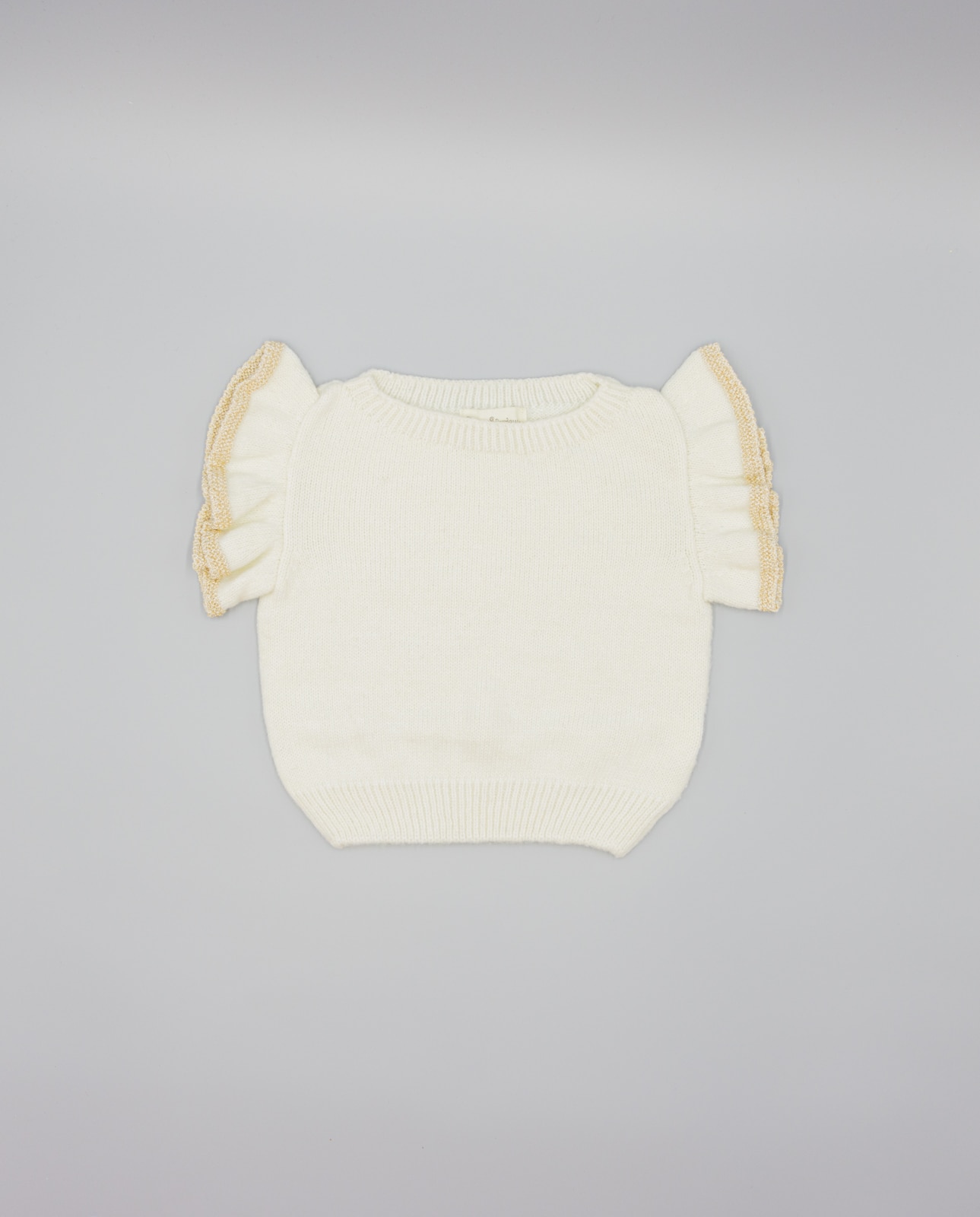 Imagem 0 de Colete Infantil de Malha com Folho e Brilho