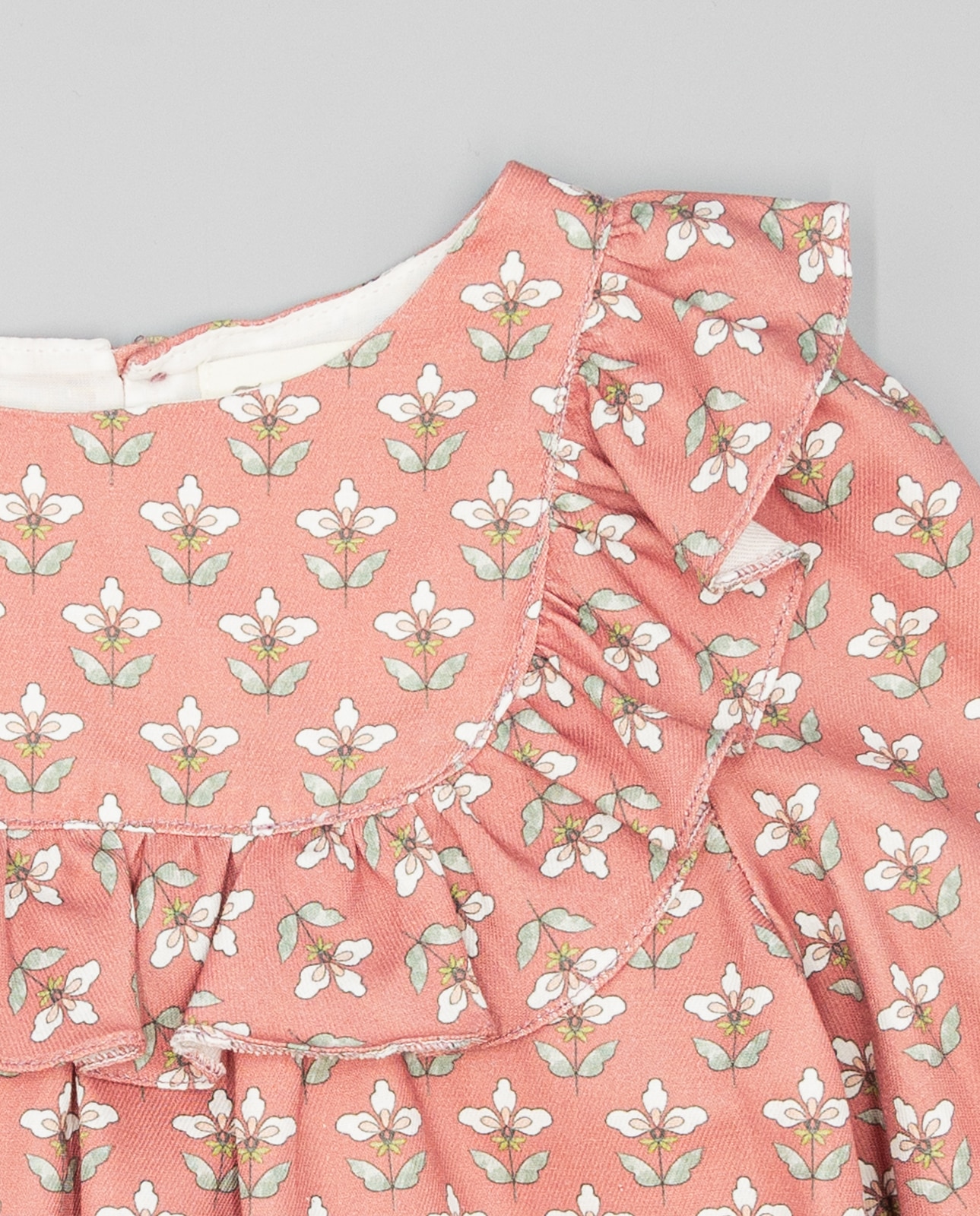 Camisa Infantil de Algodão Branco / Bordeaux-4