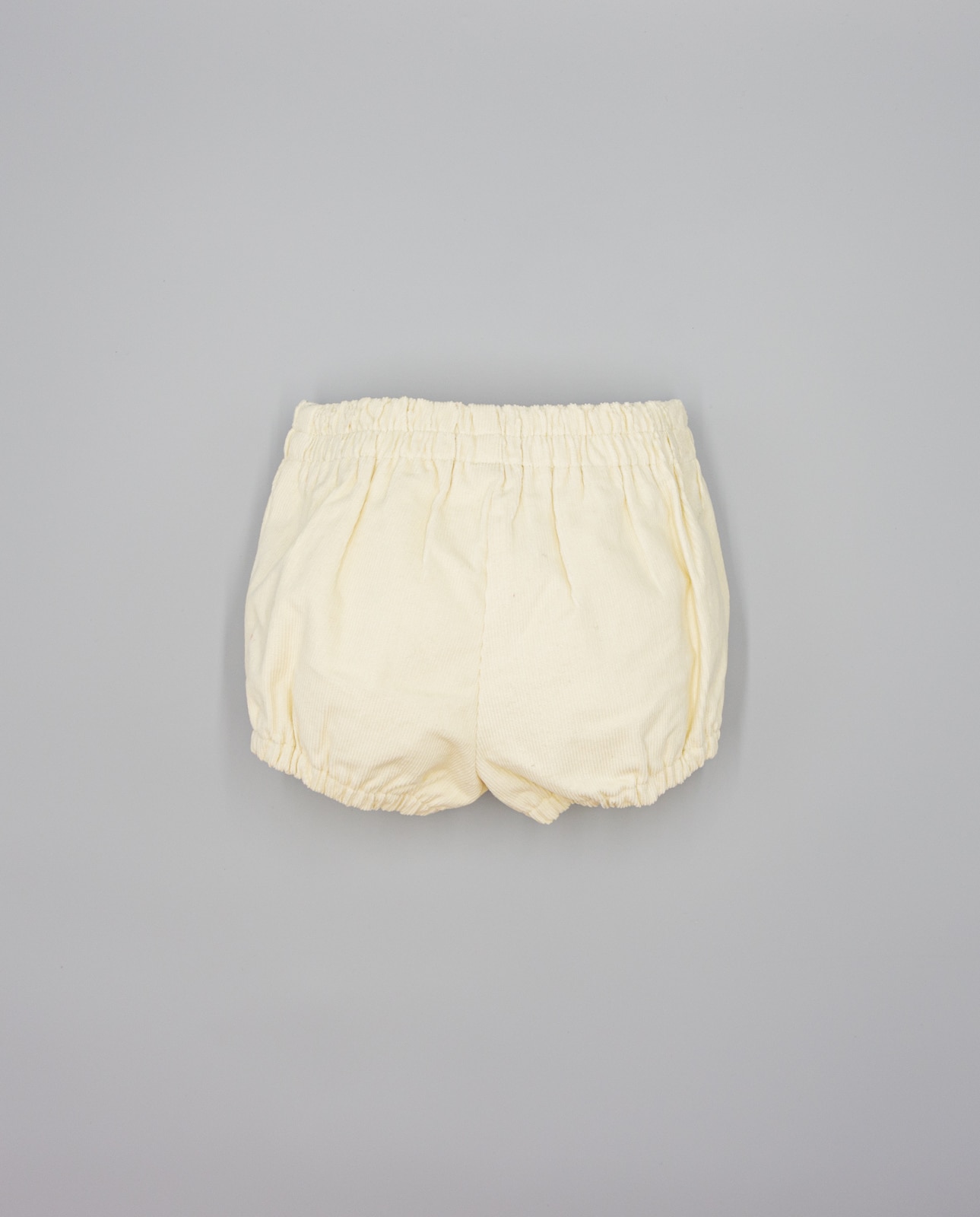 Bermudas para Bebé com Botões Bege-2