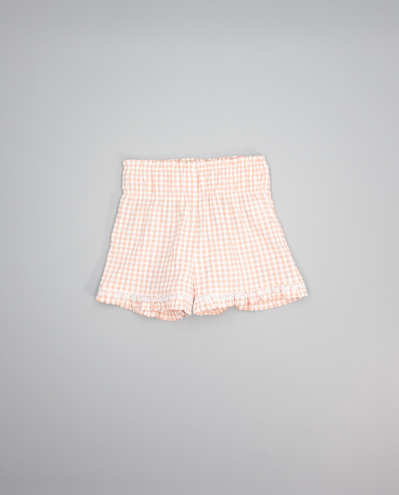 Short Infantil Salmão-2