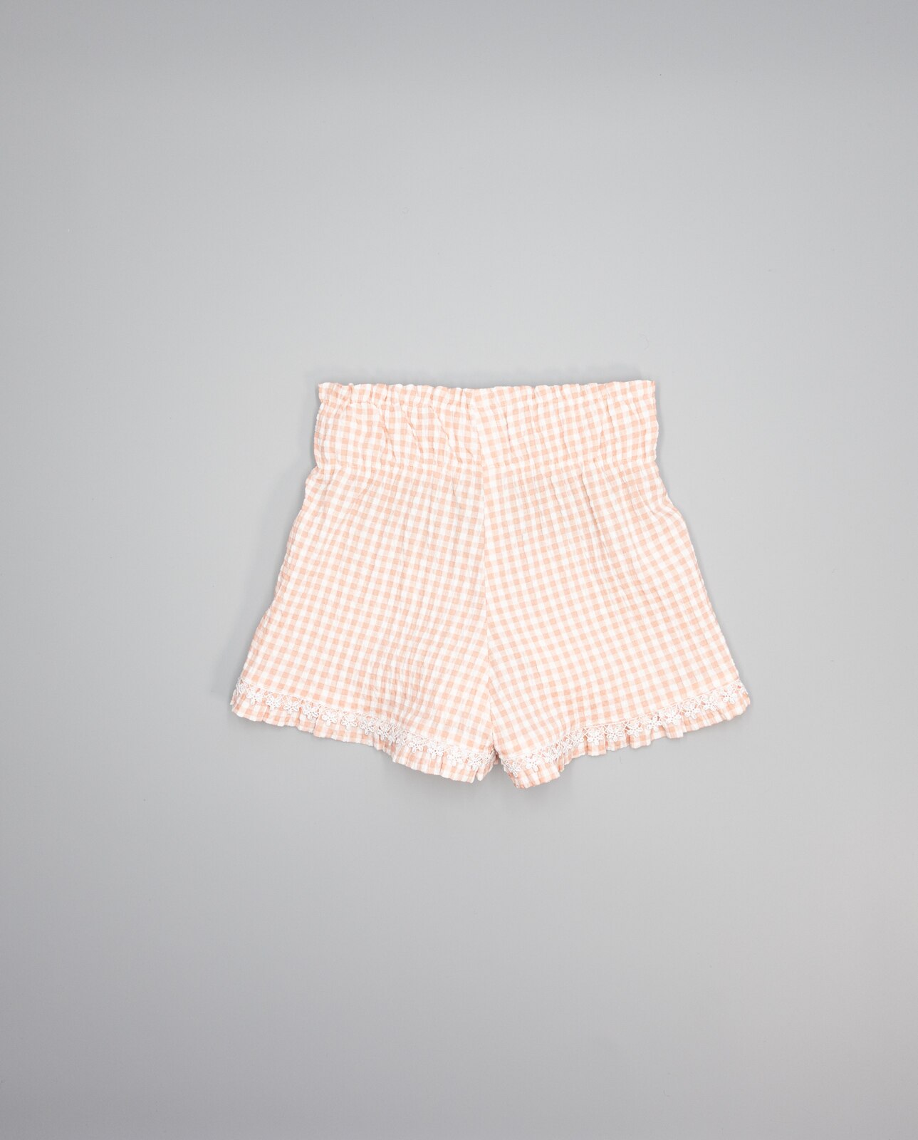 Short Infantil Salmão-3