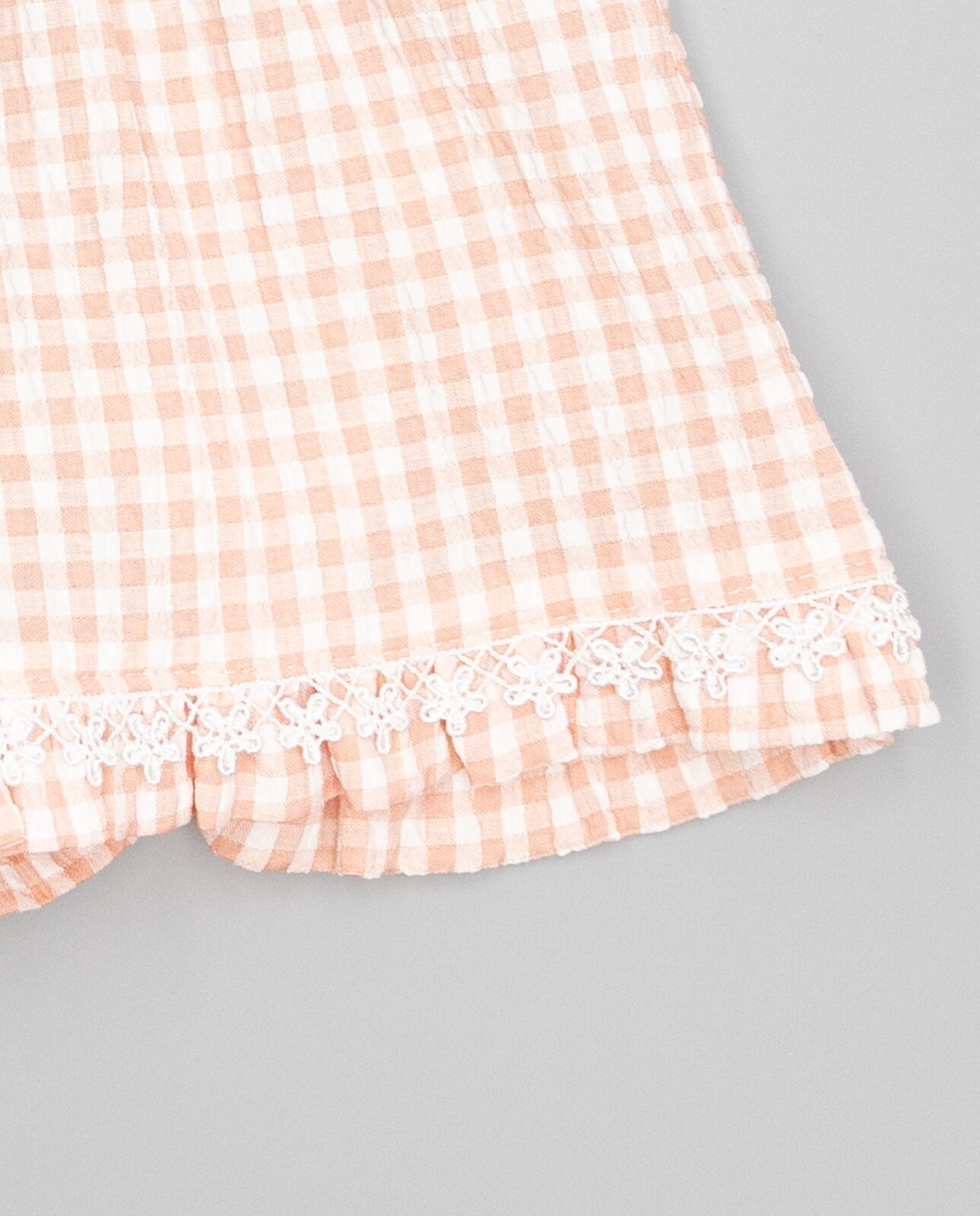 Short Infantil Salmão-4