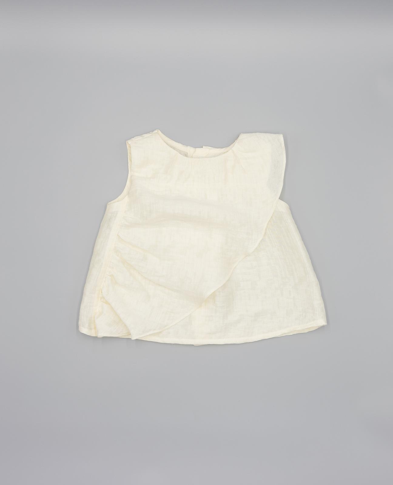 Imagem 0 de Blusa em Lyocell com Folho Frontal