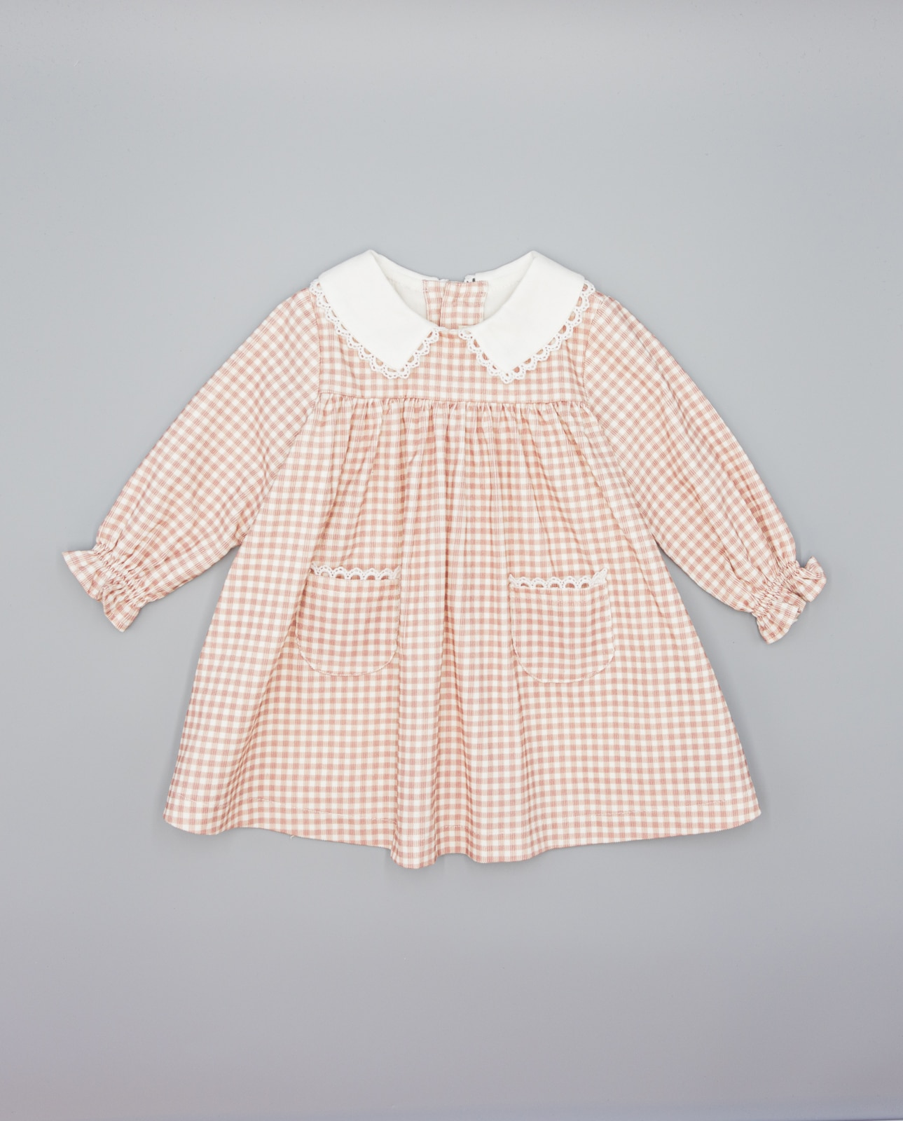 Imagem 0 de Vestido para Bebé com Bolsos e Tira Bordada