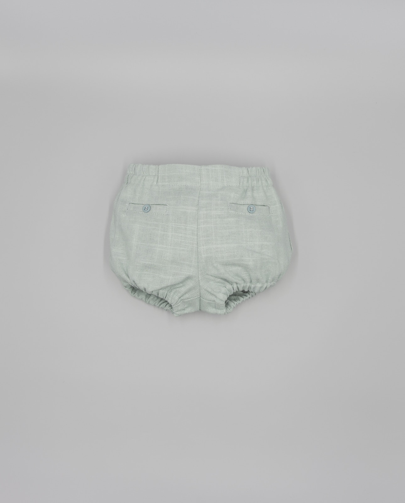 Imagem 0 de Bermuda para Bebé em Linho com Bolsos Ojal e Borrachas na Perna