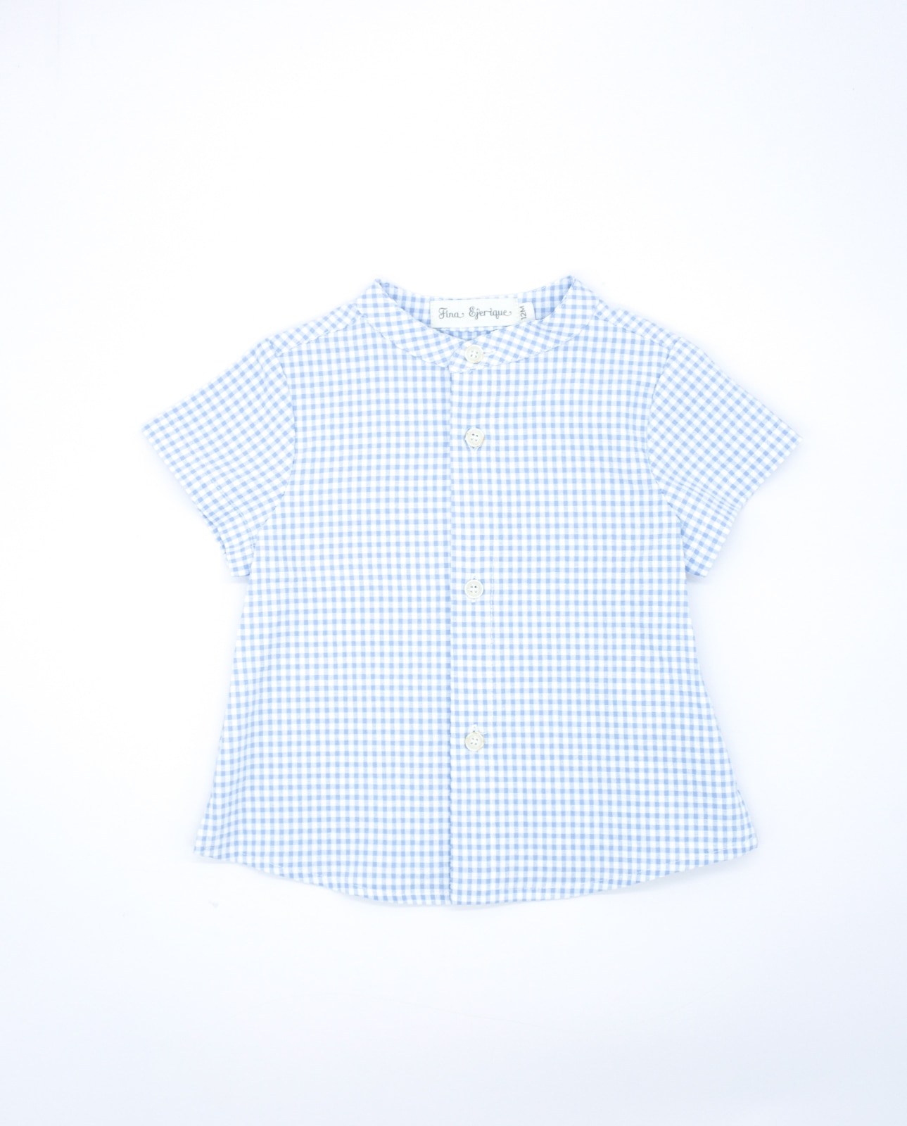 Imagem 0 de Camisa para Bebé Vichy com Gola À Padre