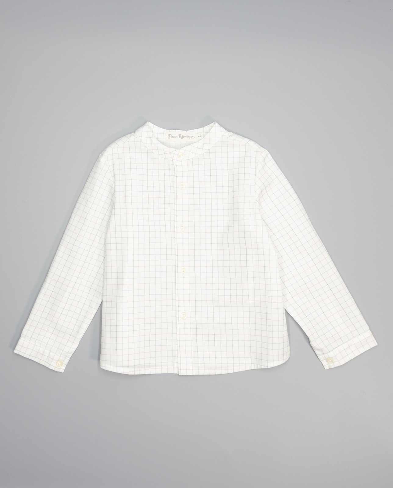 Camisa para Bebé de Algodão Fina Ejerique Cru-2