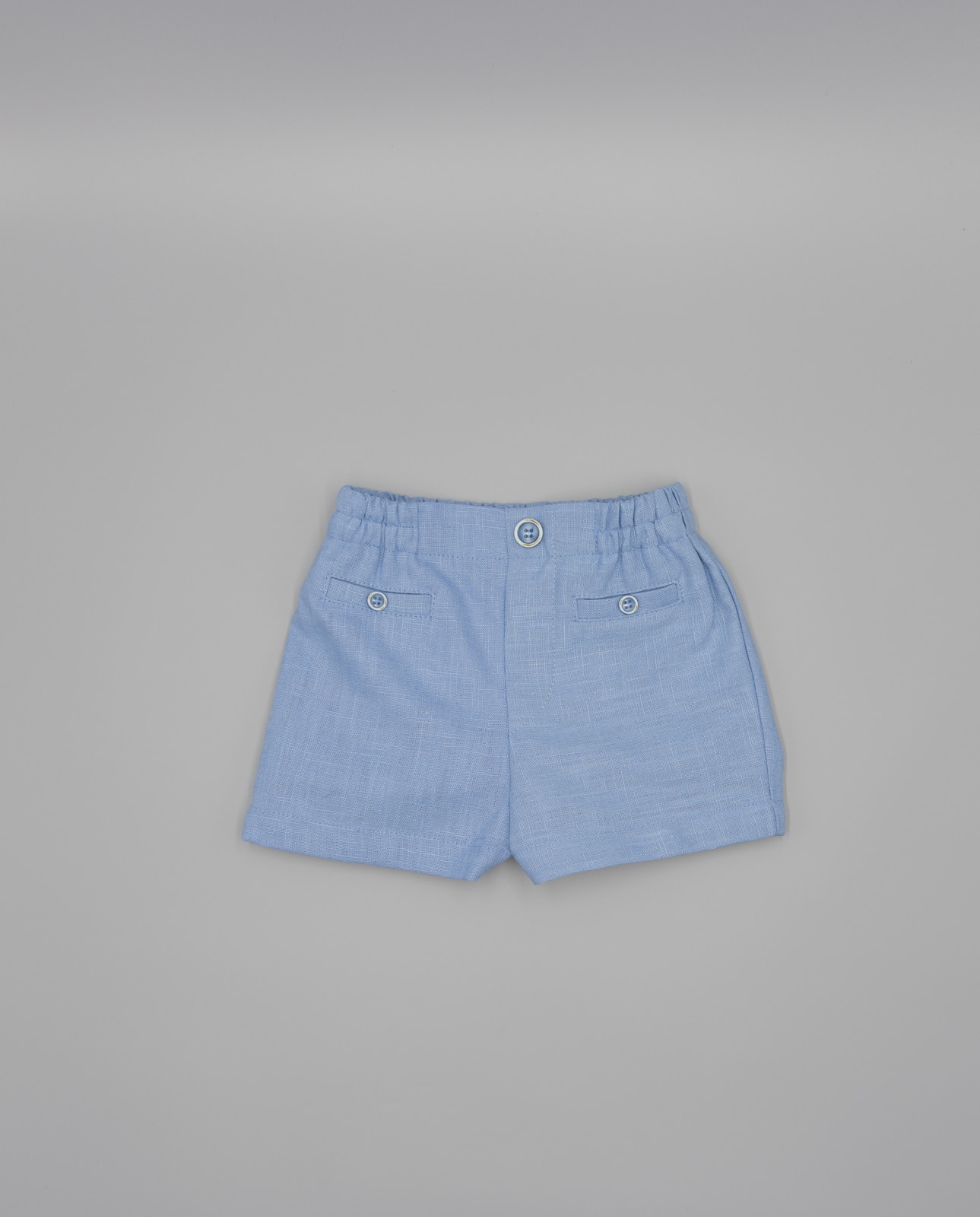 Imagem 0 de Bermudas para Bebé em Linho com Cintura Elástica