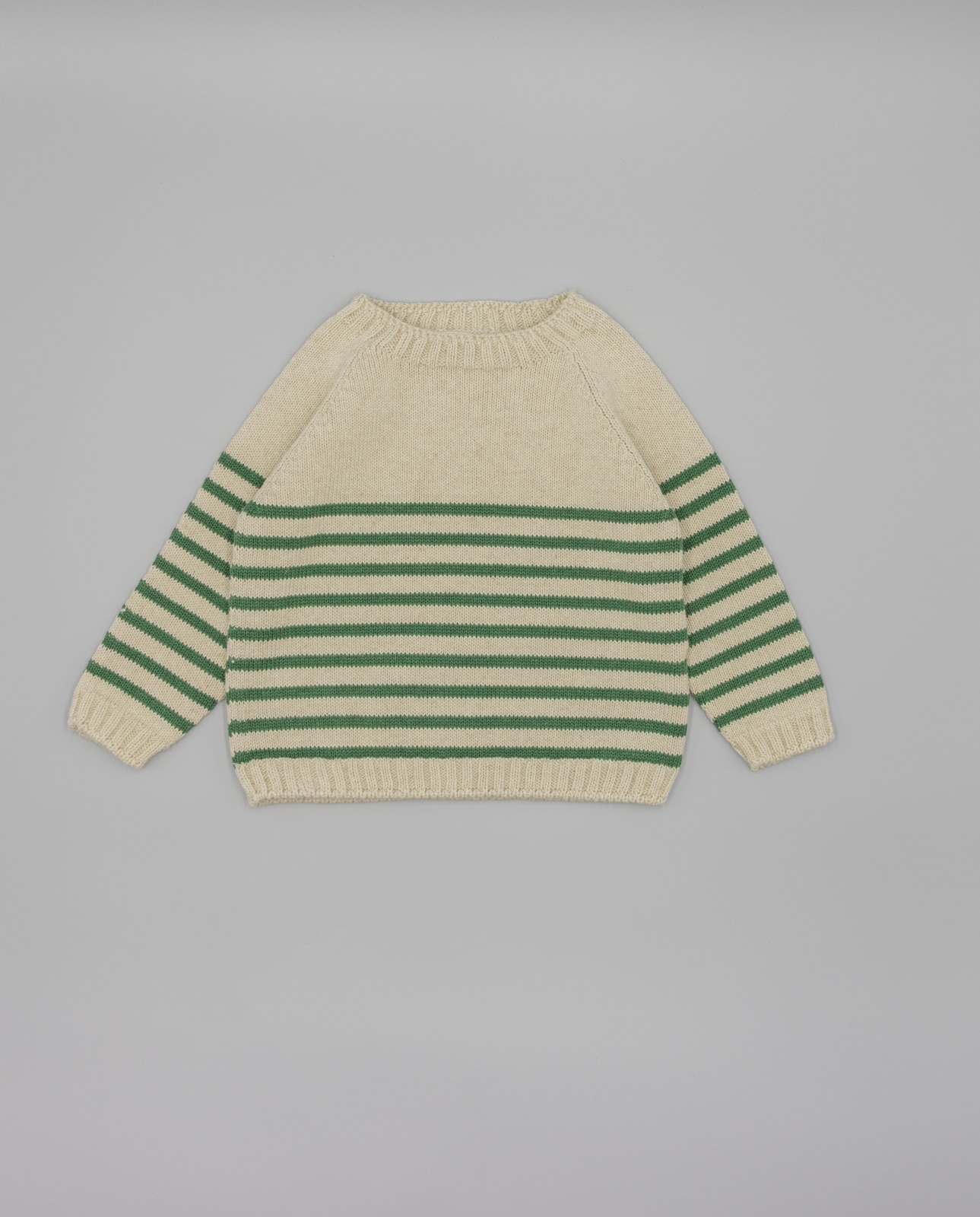 Imagem 0 de Camisola para Bebé Às Riscas de Tricô em Algodão e Linho