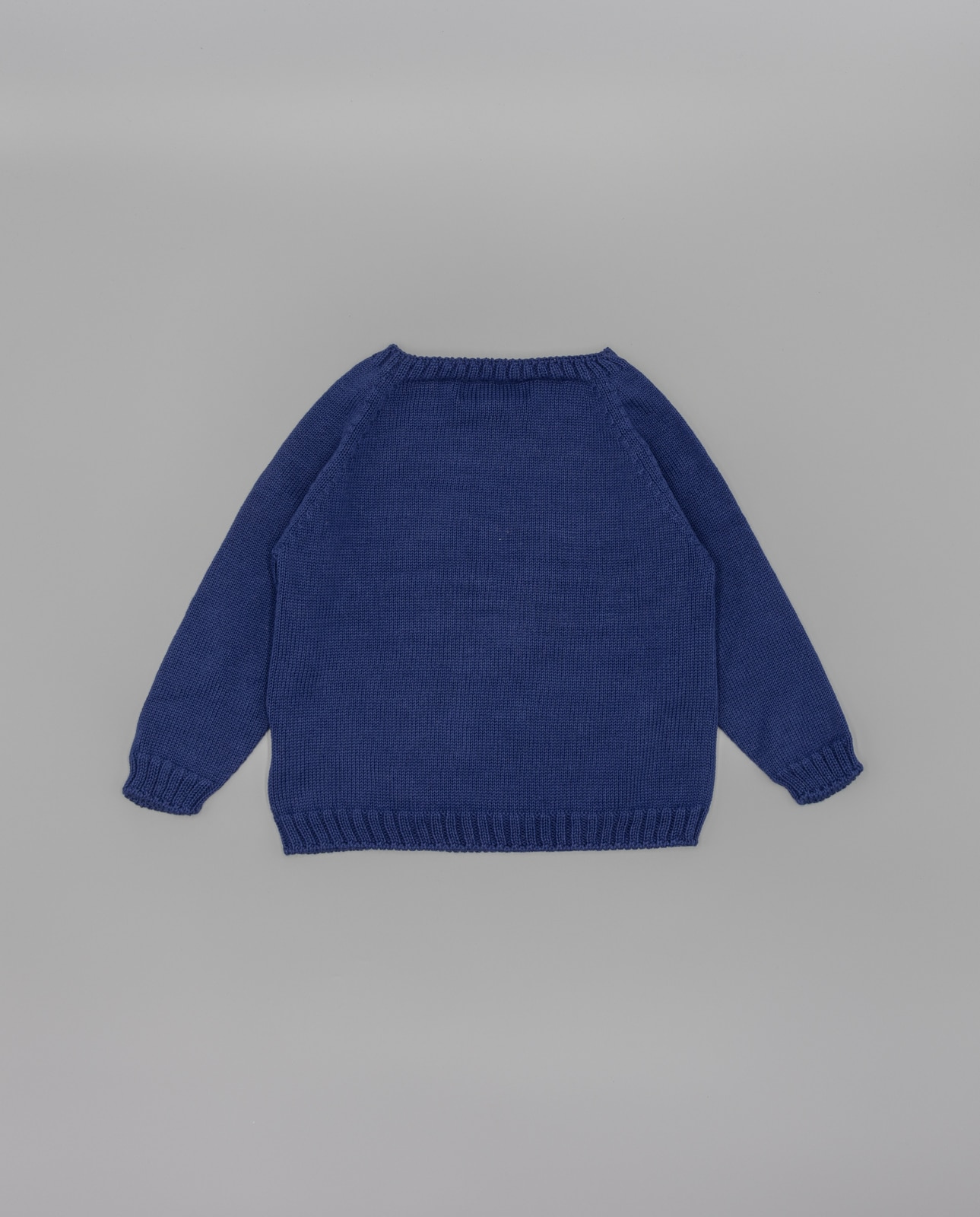 Camisola para Bebé de Tricô em Algodão com Camion Jacquard Fina Ejerique Azul-marinho-2