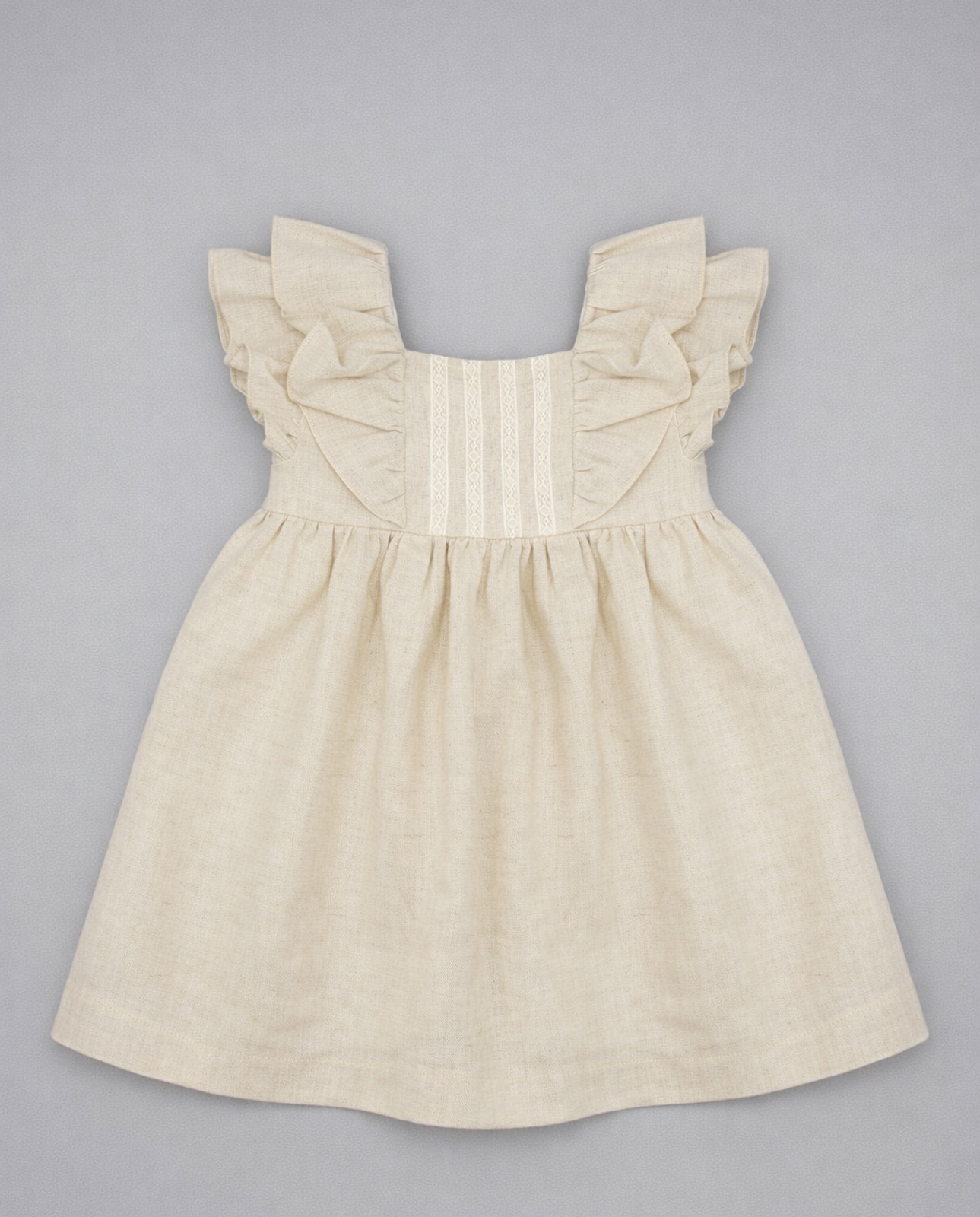 Imagem 0 de Vestido Infantil de Linho