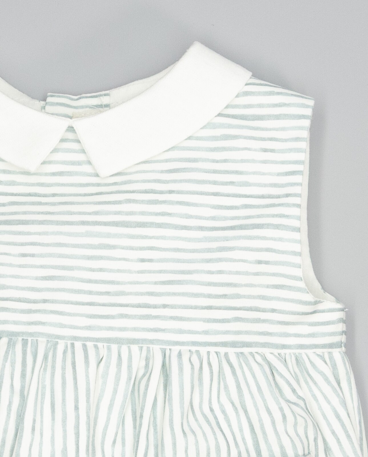 Babygrow para Bebé de Algodão Fina Ejerique Azul-claro-3