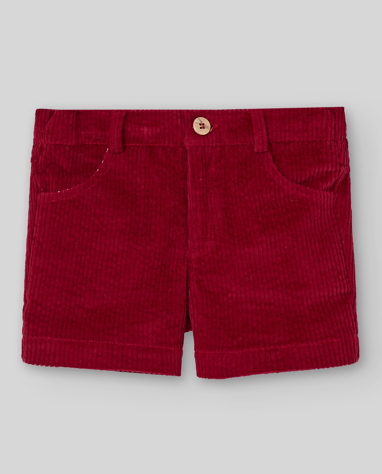 Bermuda para Bebé Coleção Essencial PAZ Rodríguez Vermelho-1