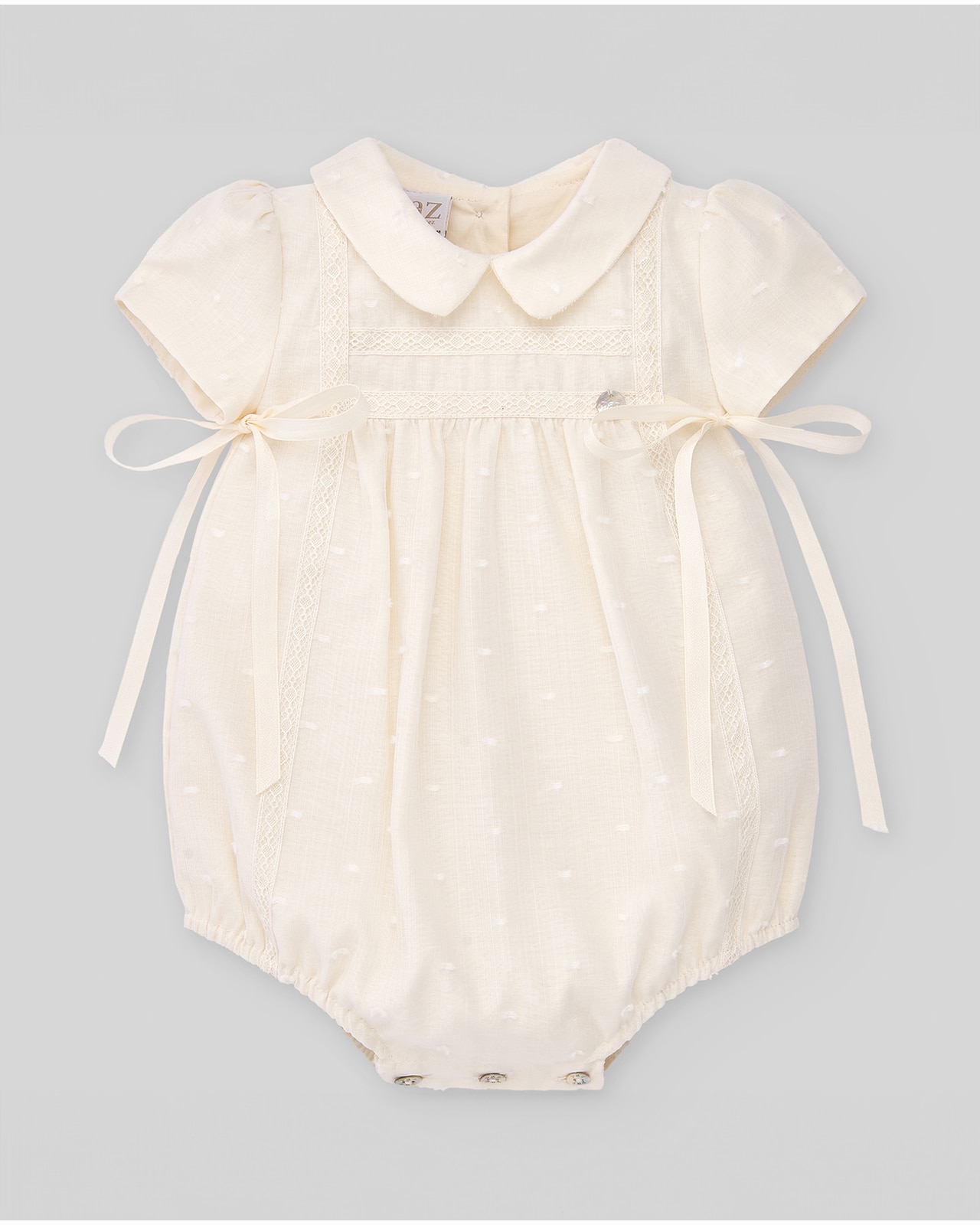 Imagem 0 de Babygrow para Bebé Coleção Essencial de Muselina e Plumeti