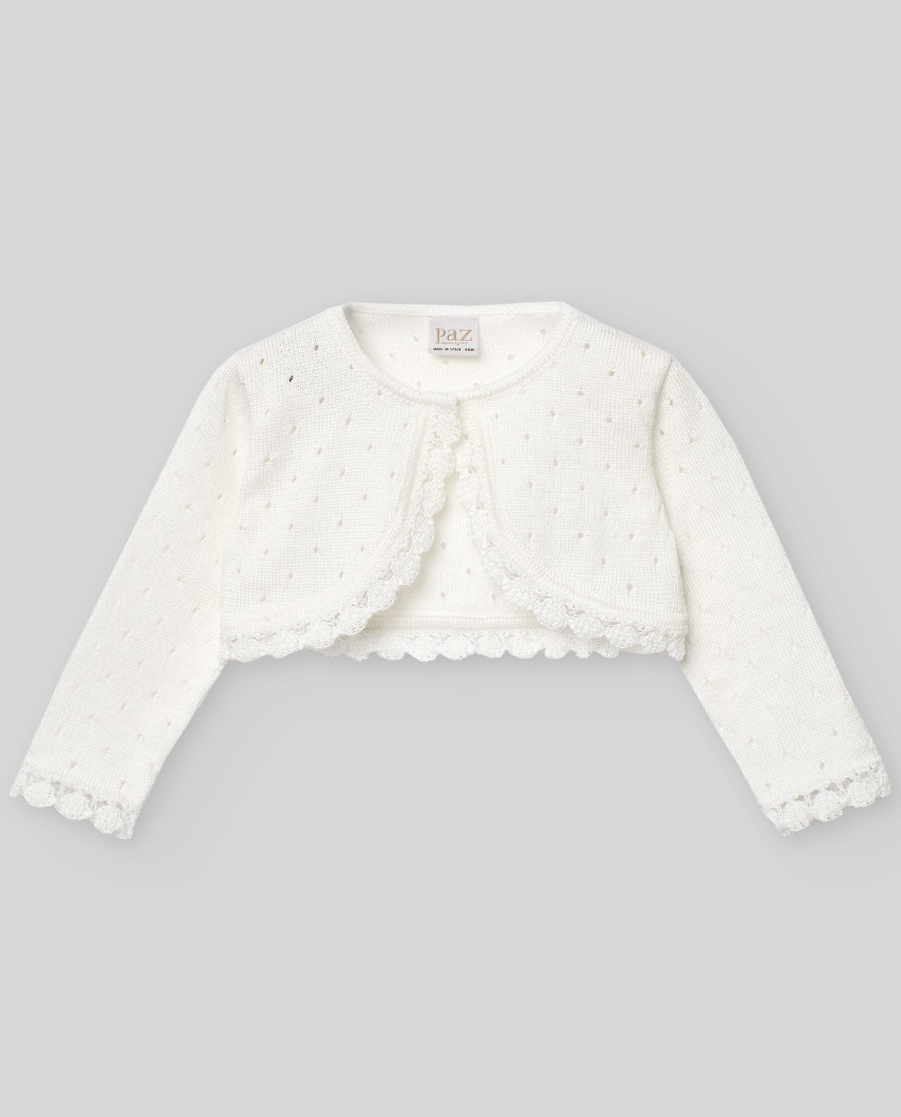 Imagem 0 de Casaco de Malha para Bebé Coleção Cerimónia