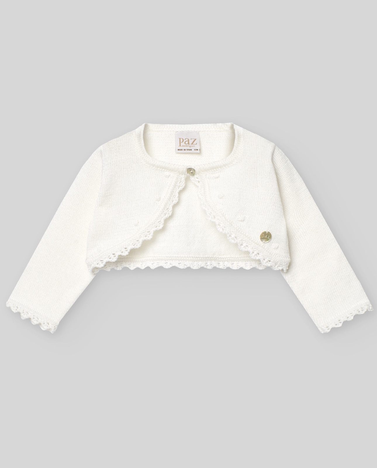 Casaco Curto Coleção Cerimónia Cru-1