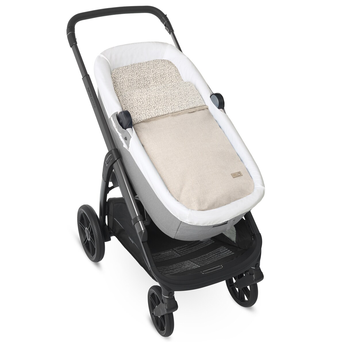 Saco para Coche Paz Rodríguez Coleção Lirio Natural-1