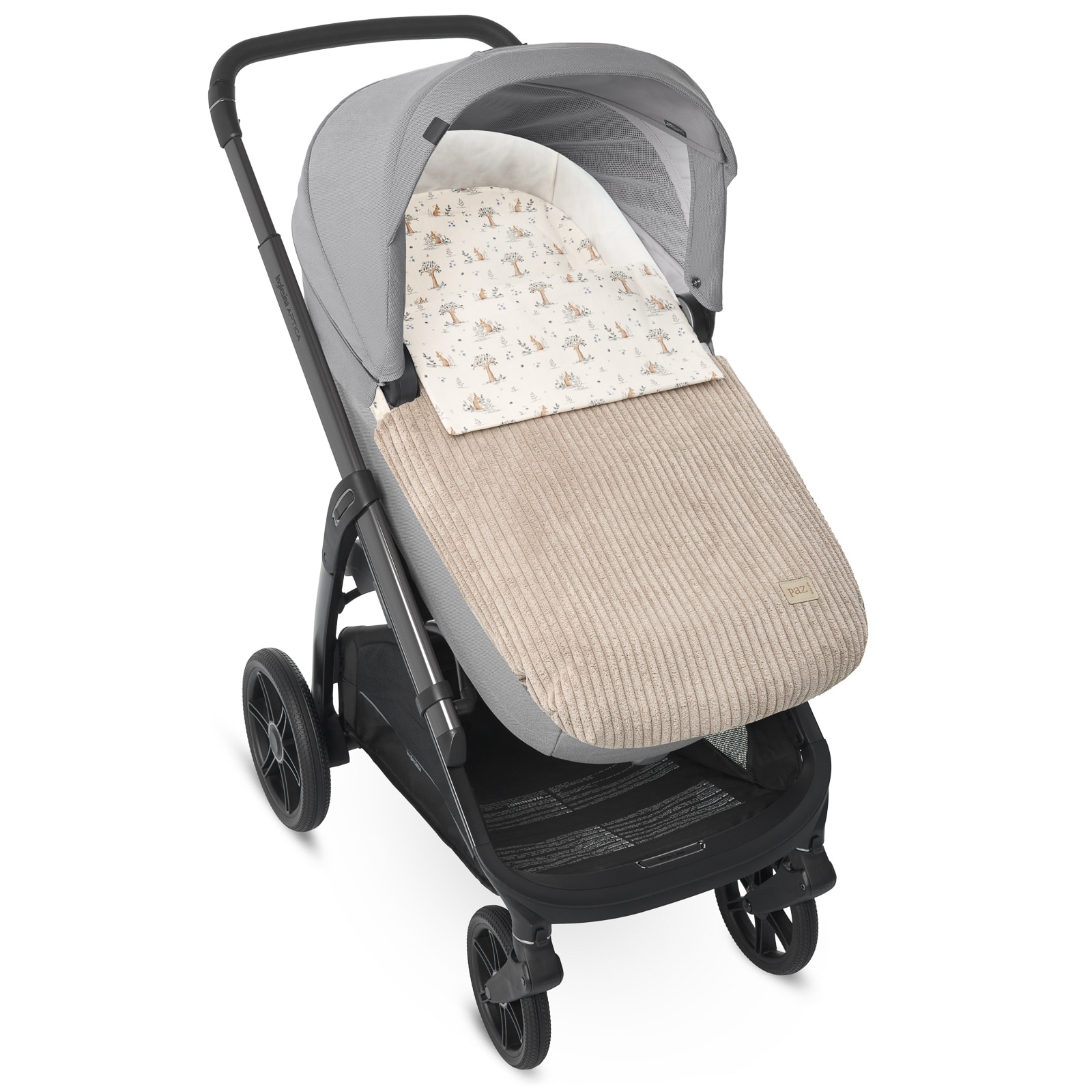 Imagem 0 de Colcha Ajustável para Coche Paz Rodríguez Coleção Madriguera