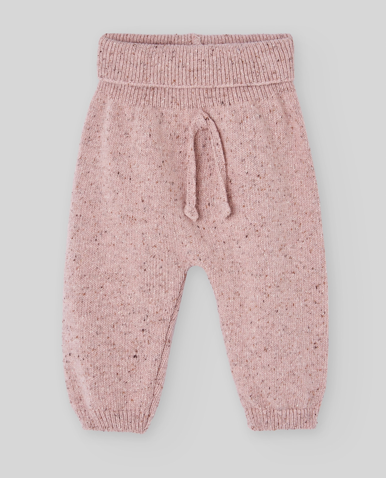 Calças de Malha Compridas para Bebé Coleção Deva Rosa-pastel-1