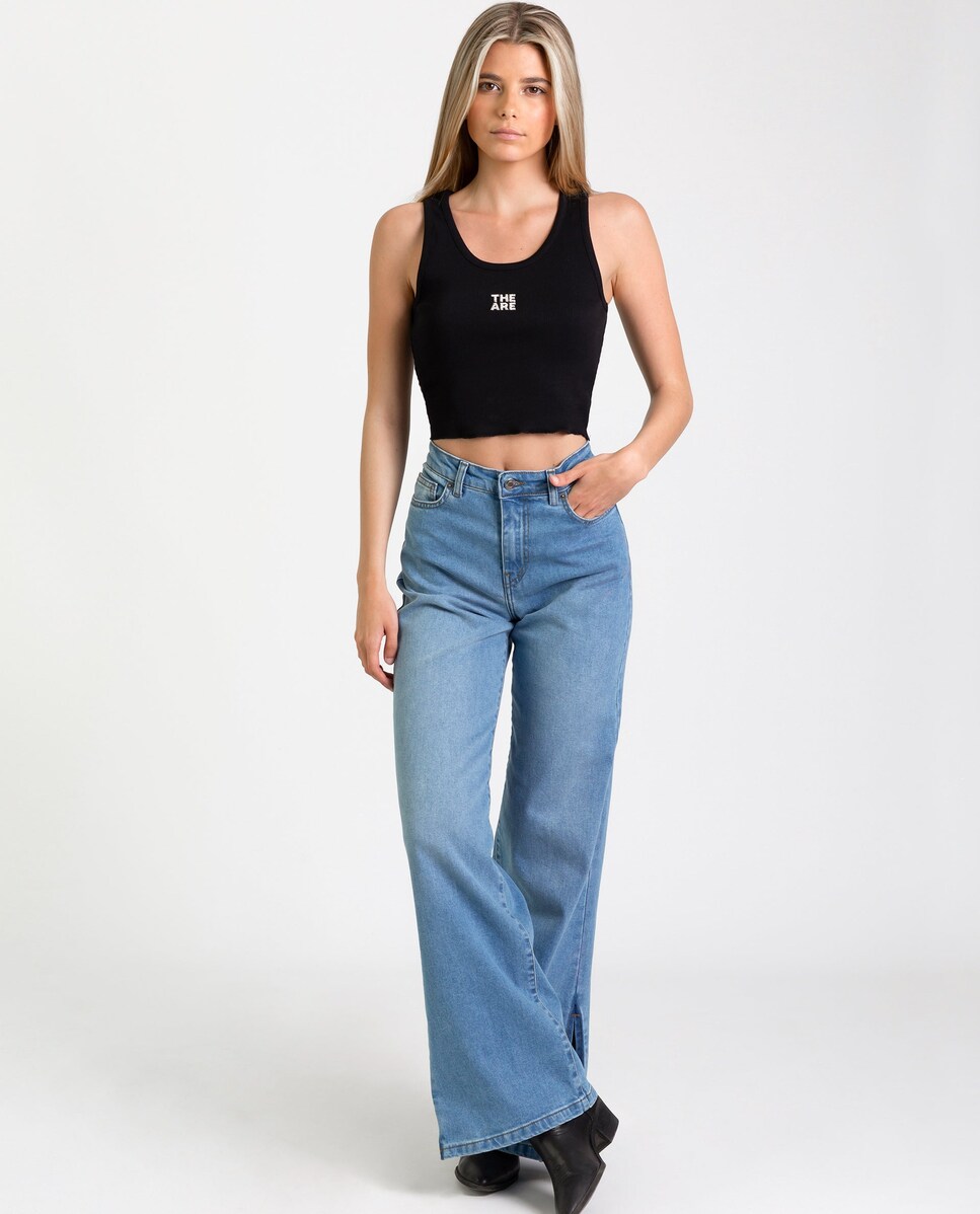 Top de Alças com Logo Preto-4