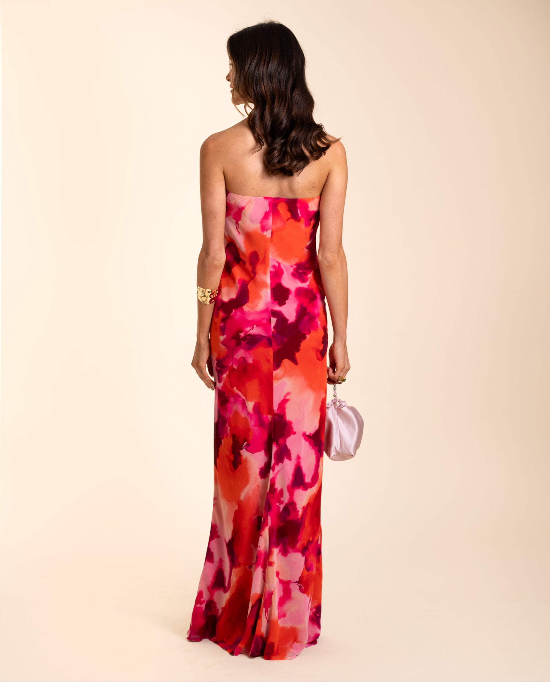 Vestido Midi Palavra de Honra Coral-4