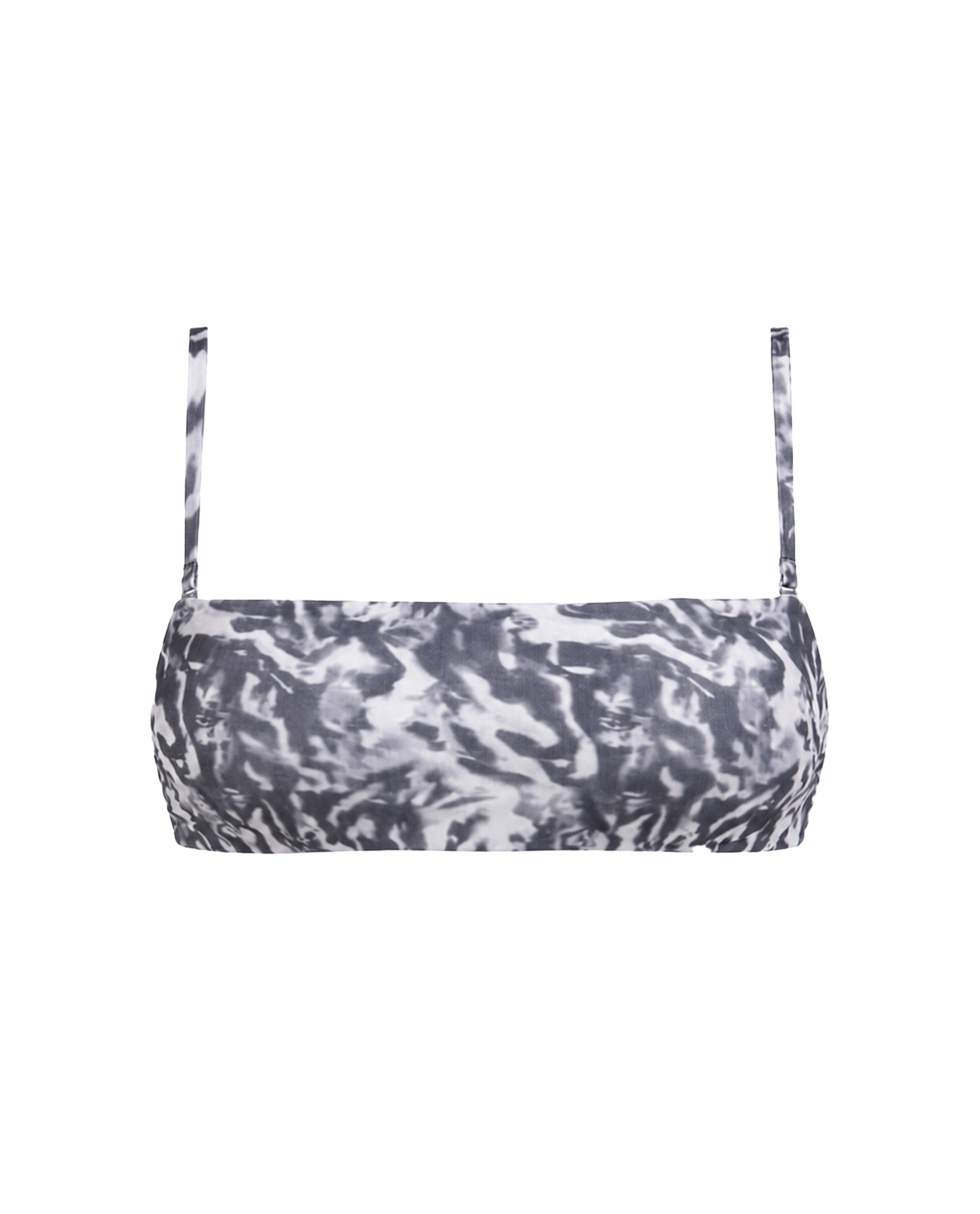 Top de Biquíni Bandeau Multicolor-5