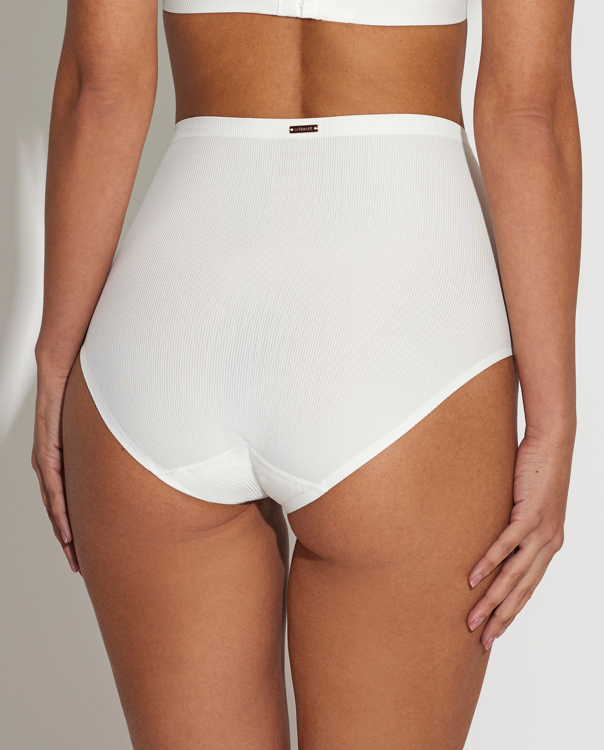 Cueca Alta Básica Branco-2