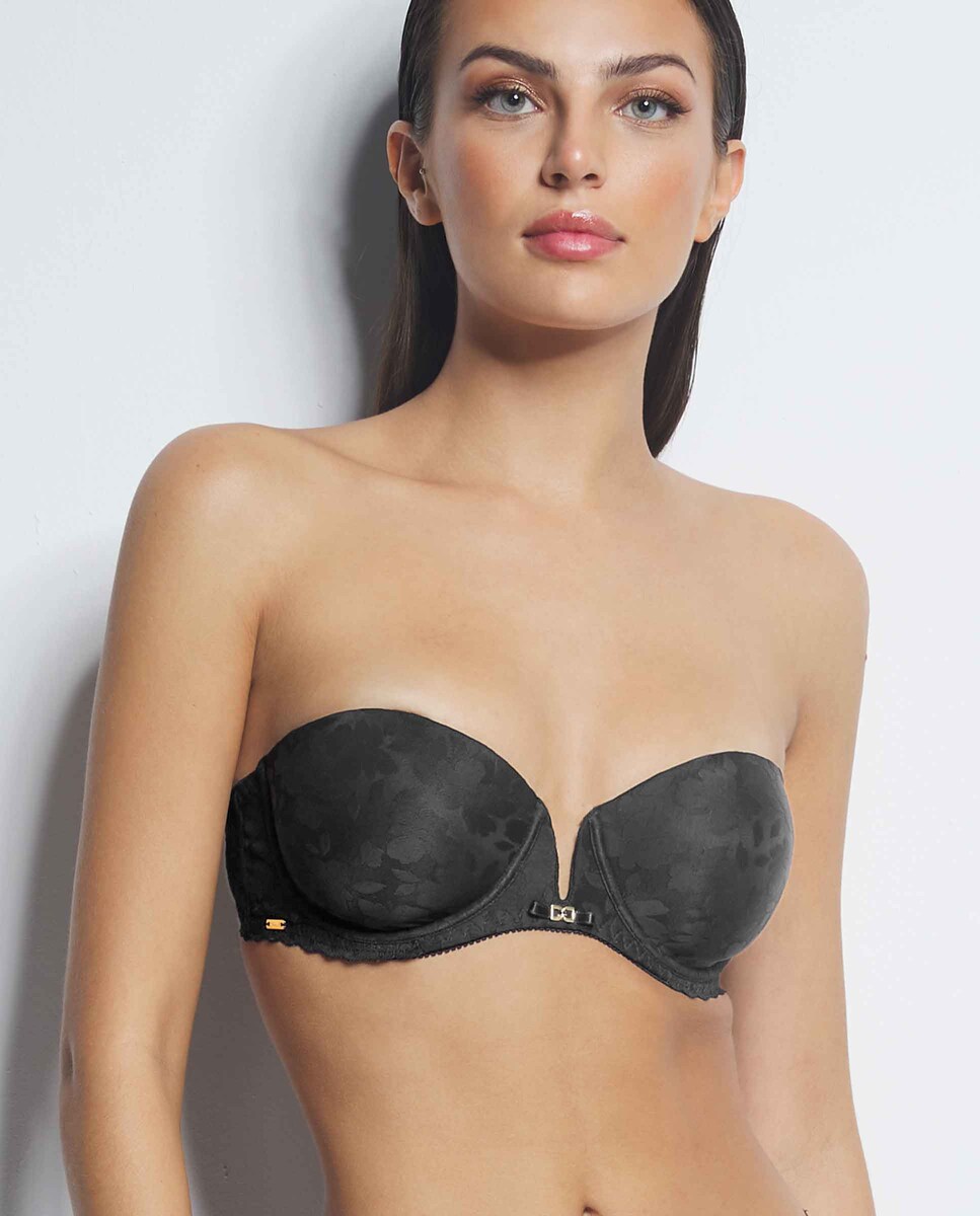 Soutien sem Alças Bandeau Preto-1
