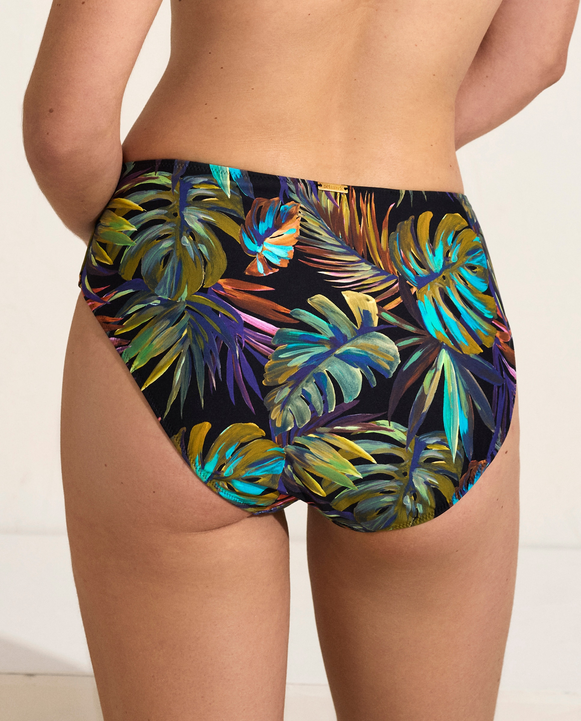 Cueca de Biquíni Alta Clássica Preto-2