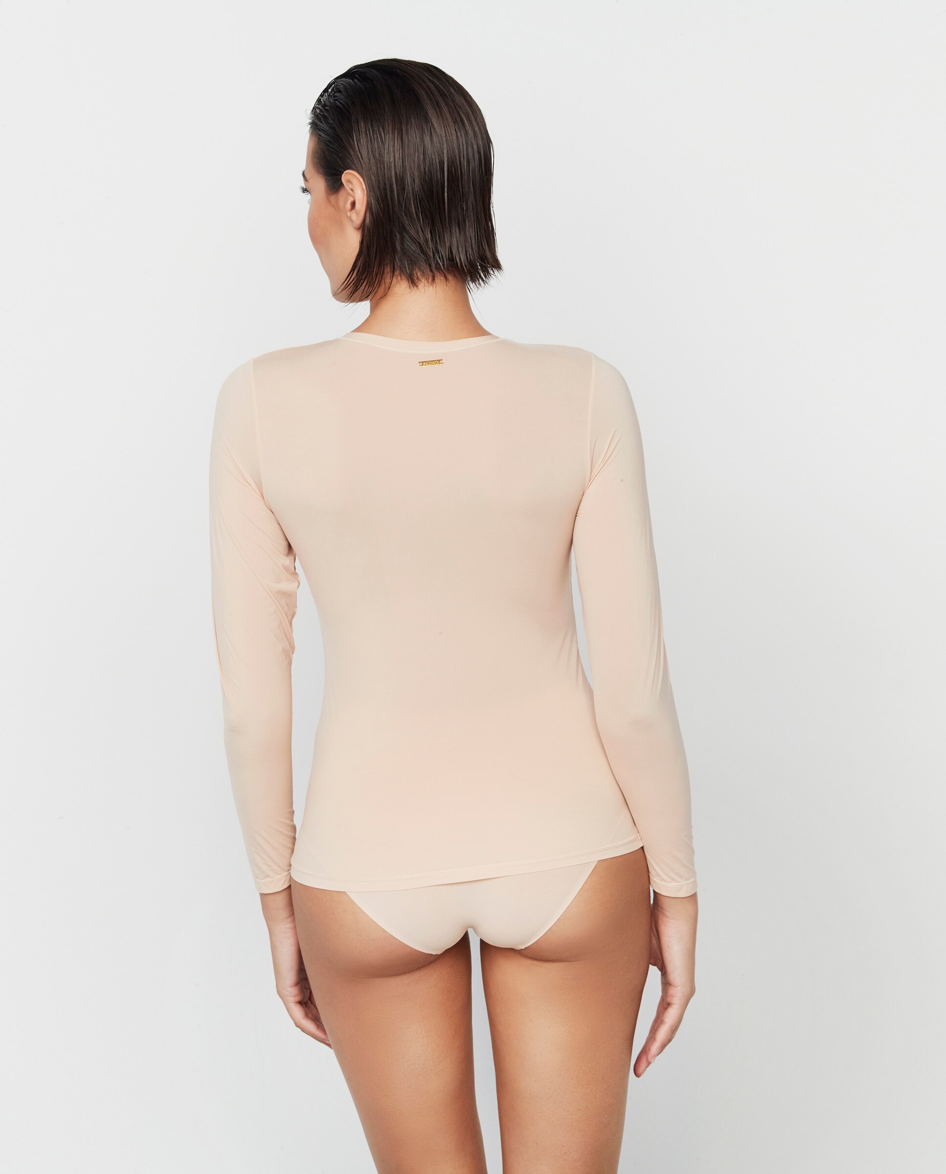 Combinação Curta e de Manga Comprida Pele-2