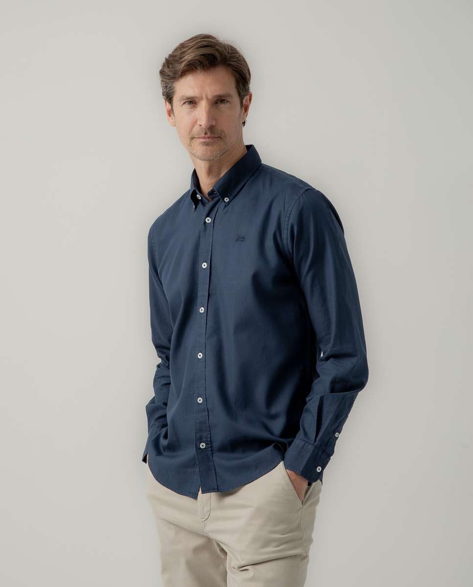Imagem 0 de Camisa Estrutura Pinpoint Regular Fit