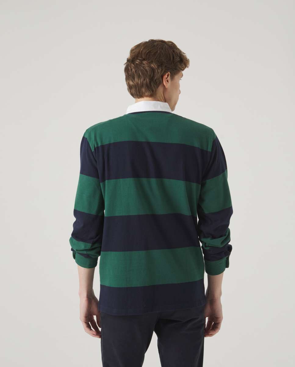 Polo de Manga Comprida Verde-2