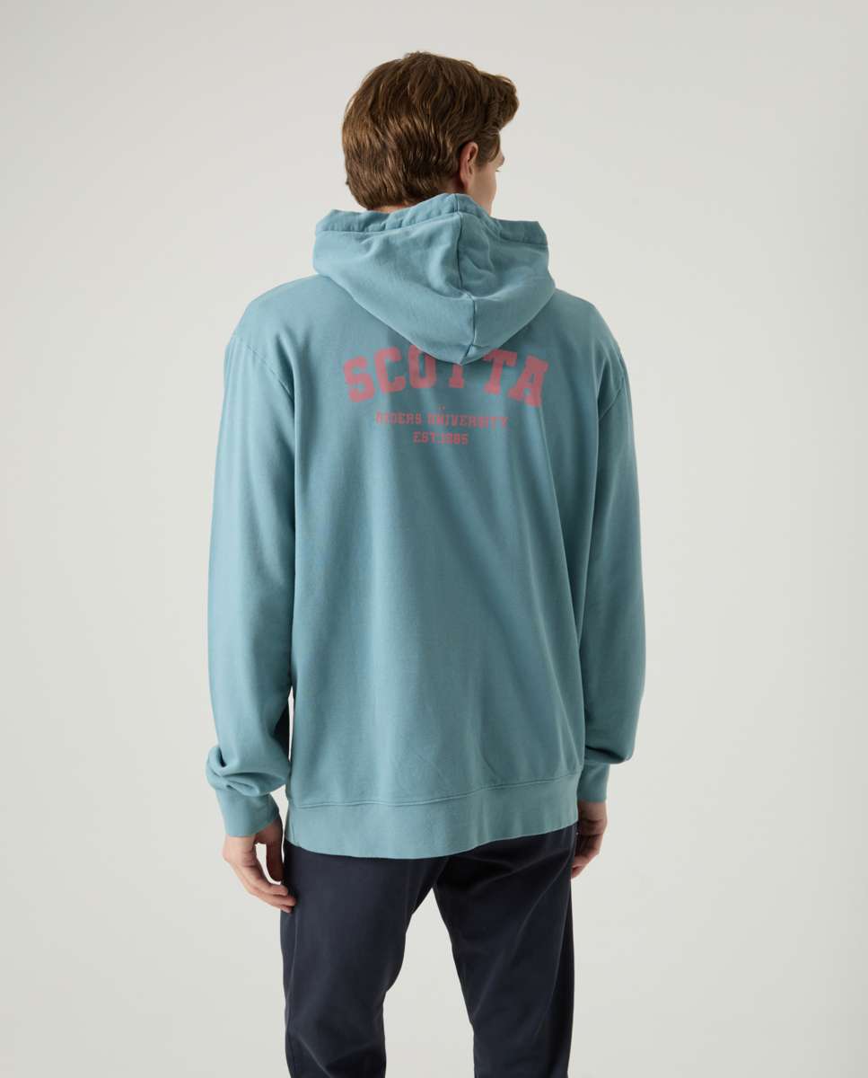 Sweatshirt Azul com Capuz Oceano-2