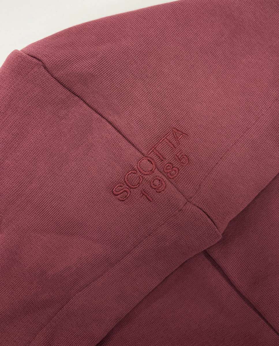 Sweat Bordeaux com Capuz Bordeaux-5