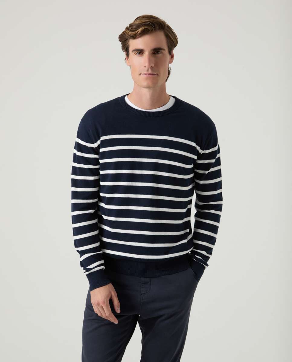 Imagem 0 de Camisola Azul-marinho com Gola Redonda