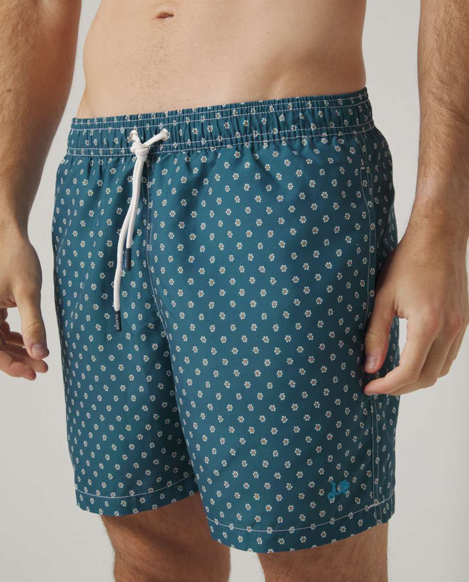 Fato de Banho Bermudas Azul-marinho-3