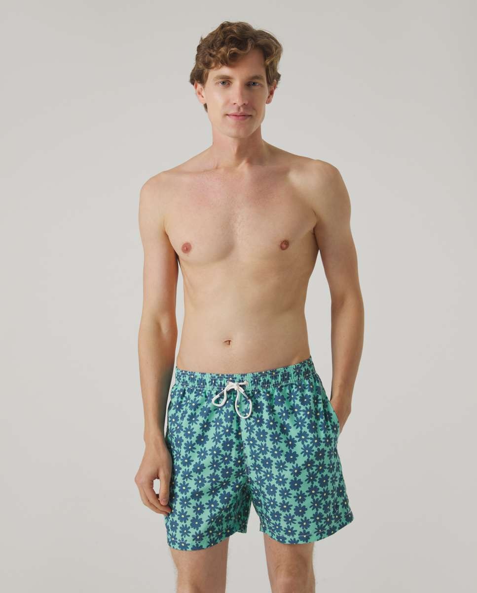 Imagem 0 de Fato de Banho Bermudas em Verde