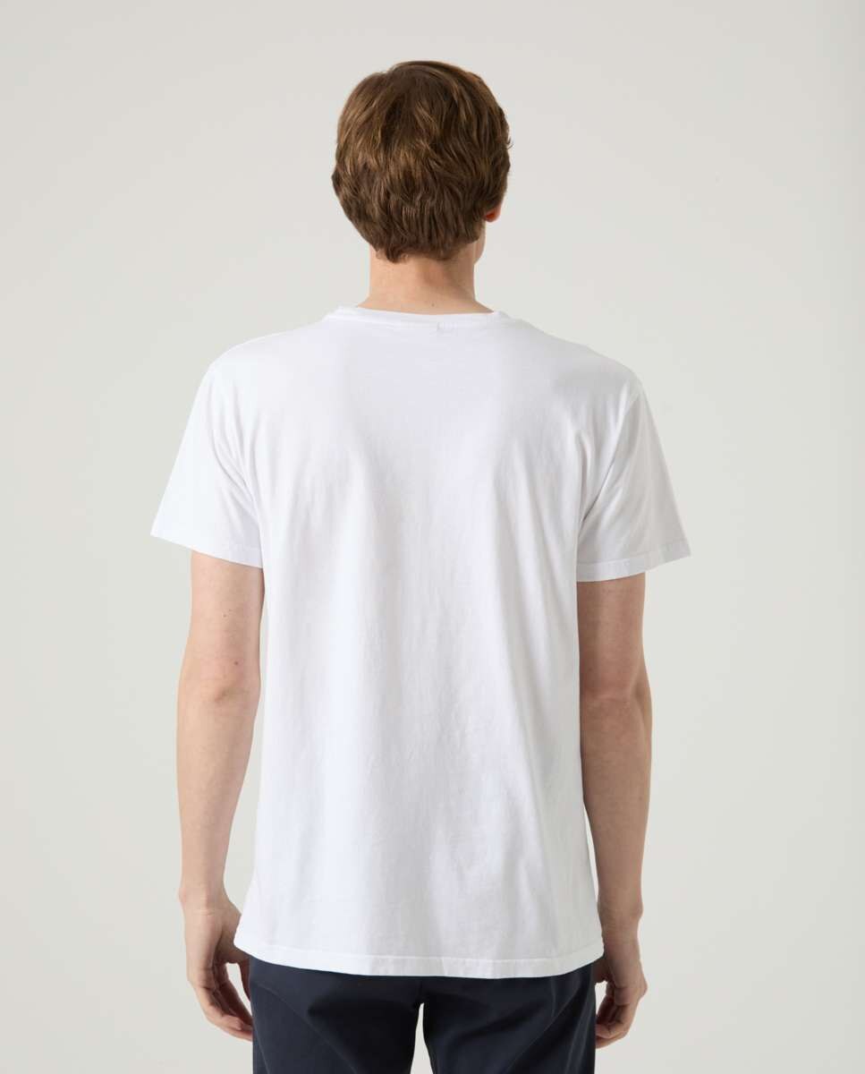 T-shirt de Manga Curta Branco-2