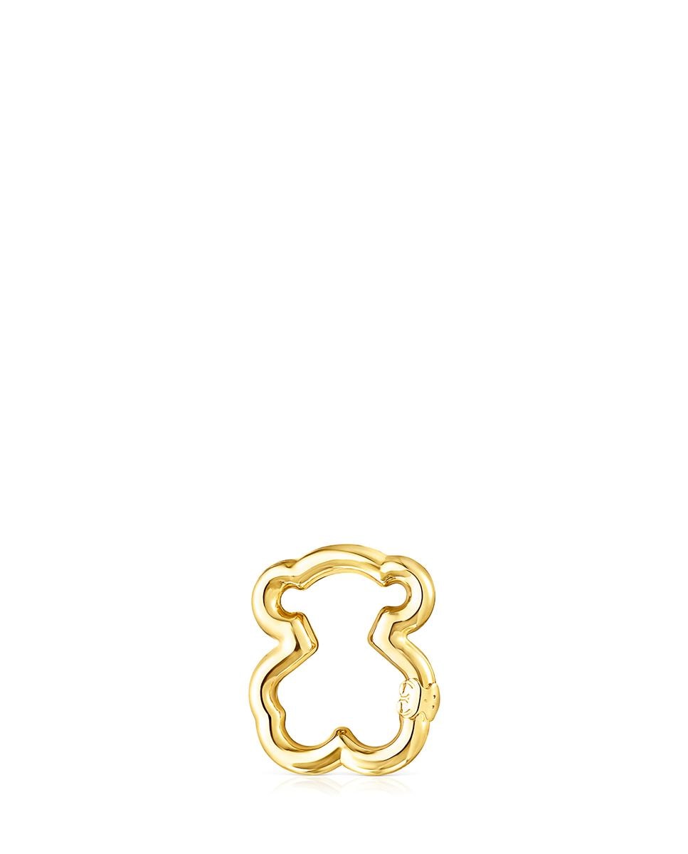 Imagem 0 de Charm de Urso Color Pequeno Hold de Ouro Amarelo