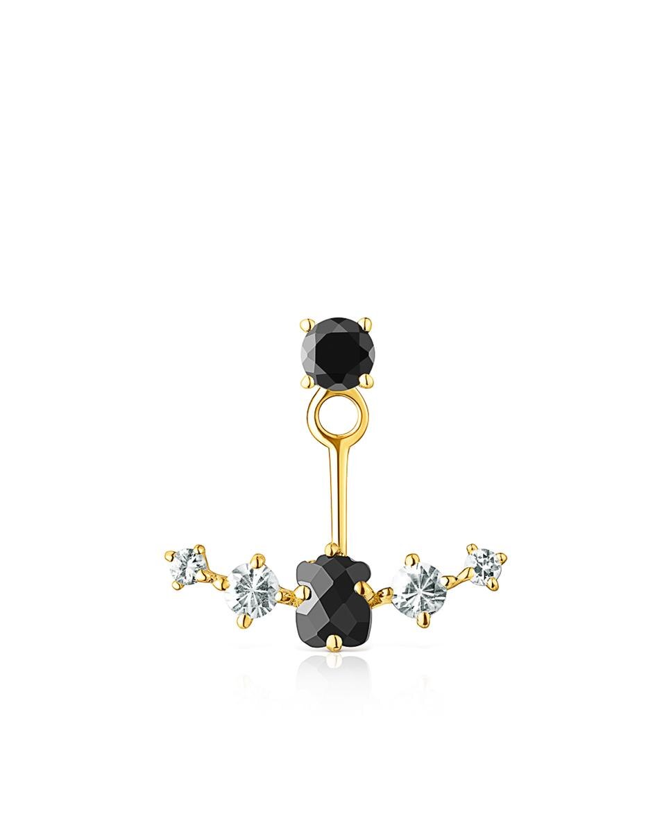 Imagem 0 de Meio Tuyo Divisível Glaring Banhado a Ouro de 18 Kt em Prata