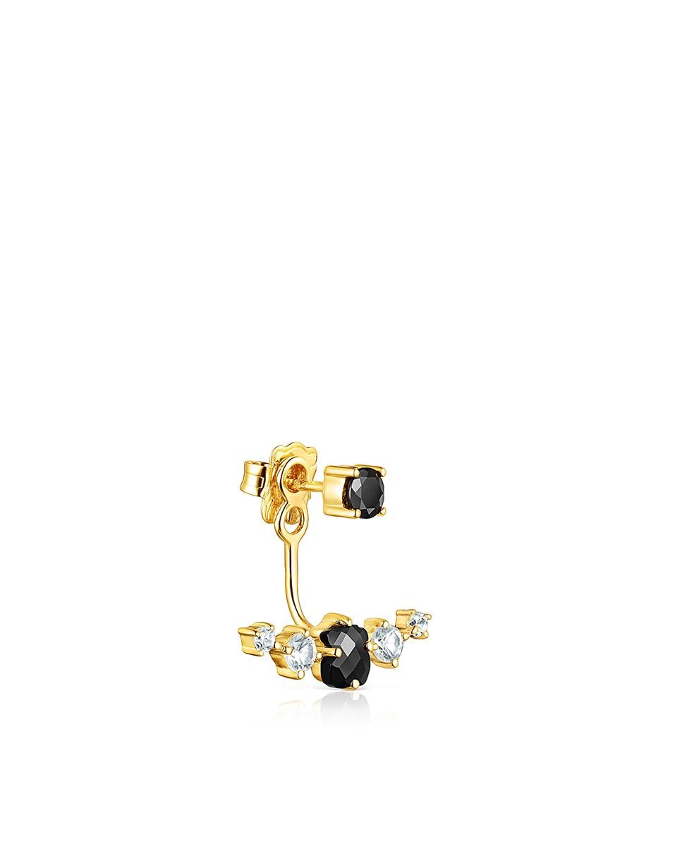 Meio Tuyo Divisível Glaring Banhado a Ouro de 18 Kt em Prata Multicolor-2