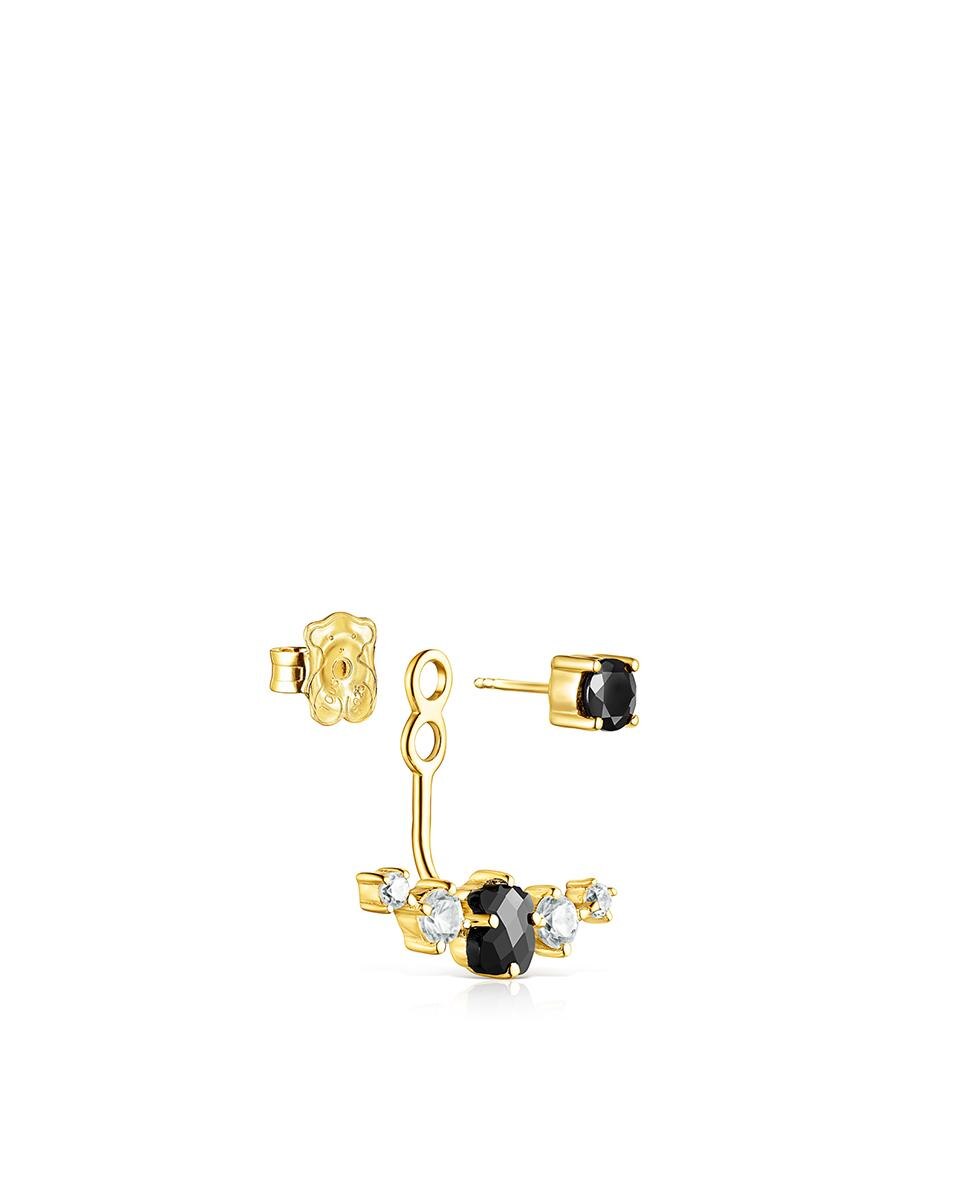 Meio Tuyo Divisível Glaring Banhado a Ouro de 18 Kt em Prata Multicolor-5