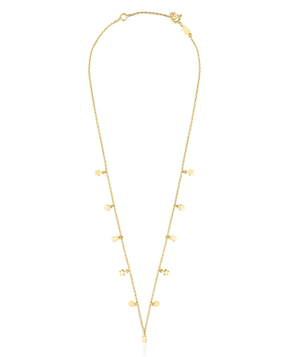 Colar Cool Joy em Prata Vermeil com Once Motivos Ouro-1
