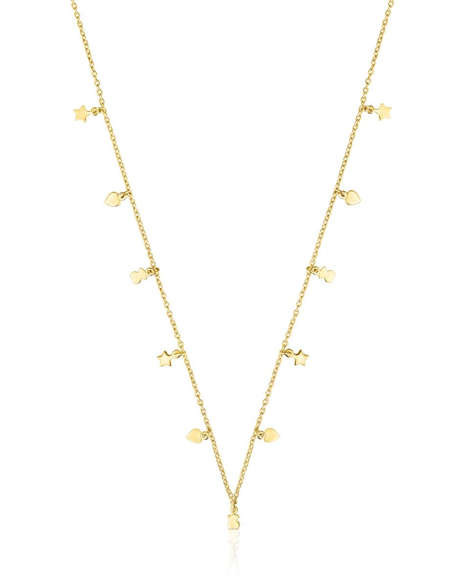 Colar Cool Joy em Prata Vermeil com Once Motivos Ouro-2