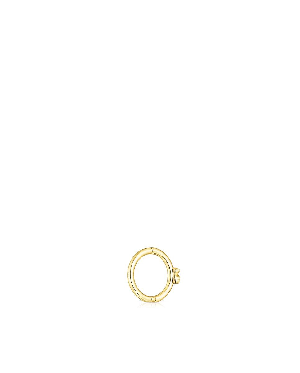 Piercing Basics de Ouro com Urso Dourado-3