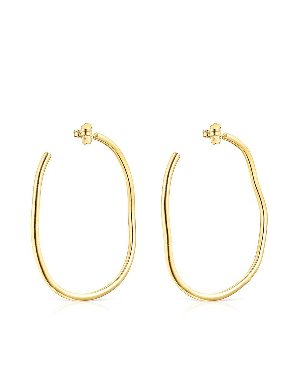 Crioulas Hav Onda em Prata Vermeil Ouro-3